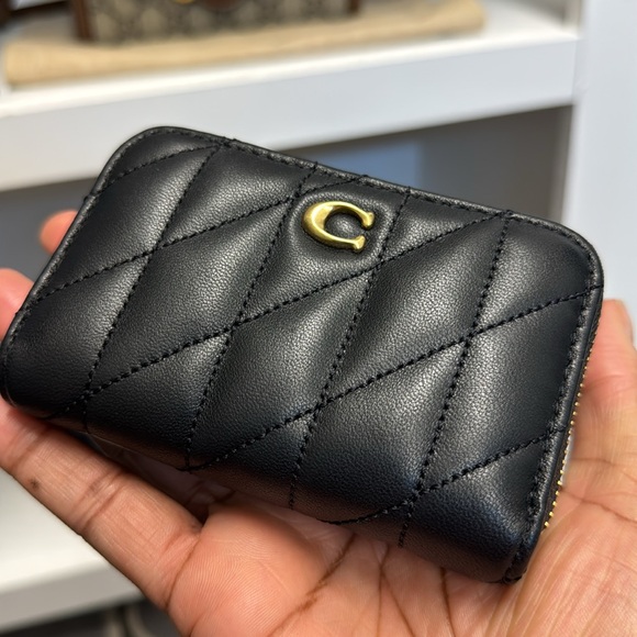 Coach Essentials Small Zip Card Case - Picture 3 of 5